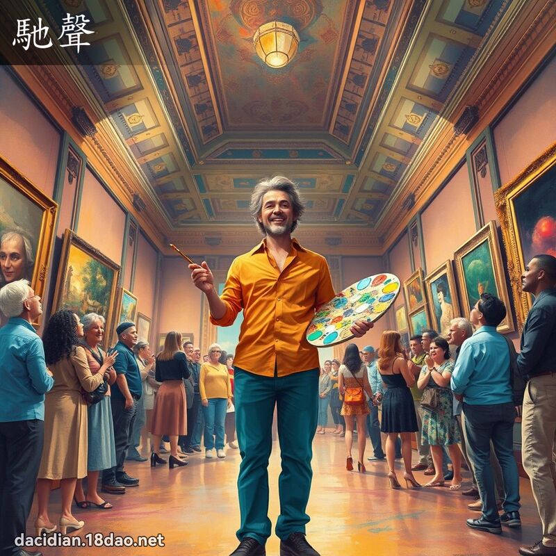 馳聲 - 國語大辭典配圖