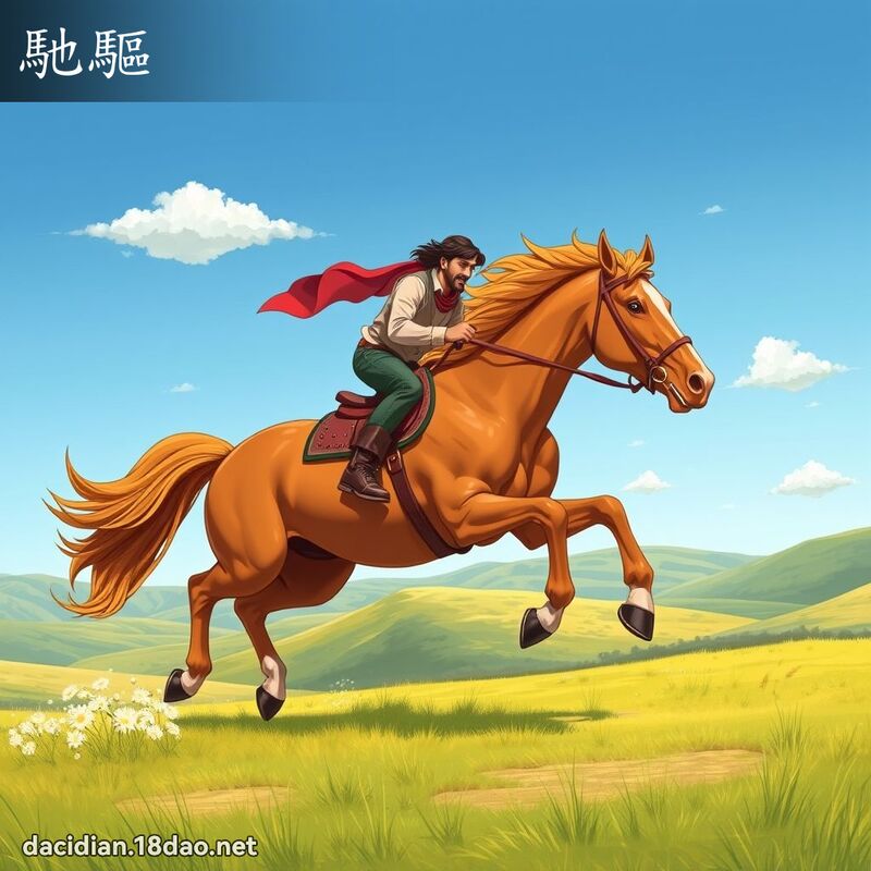 馳驅 - 國語大辭典配圖