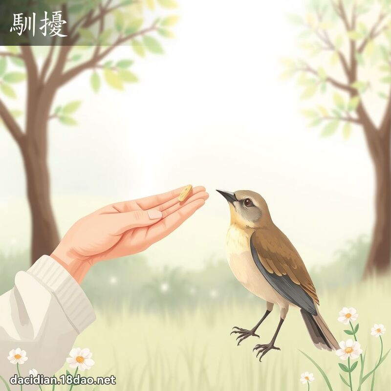 馴擾 - 國語大辭典配圖