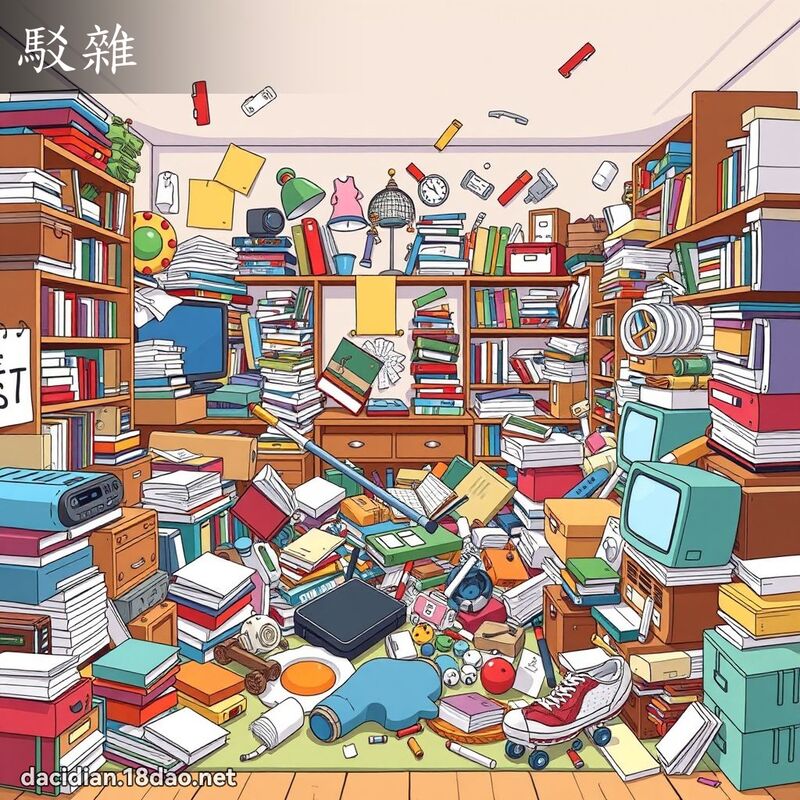 驳杂 - 国语大辞典配图