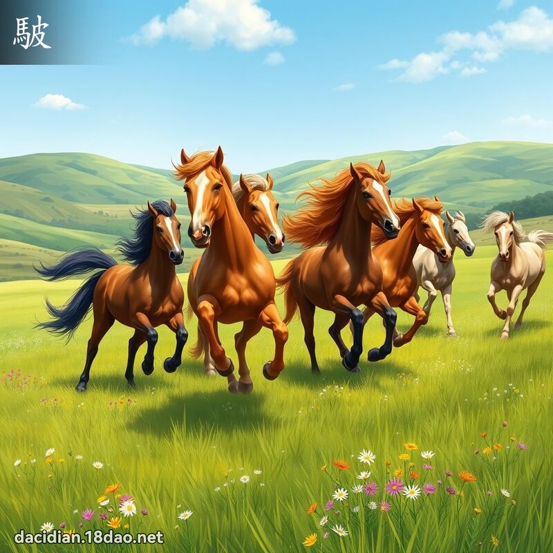 駊 - 国语大辞典配图
