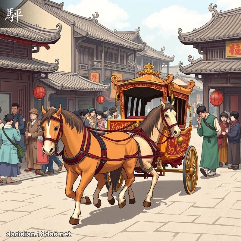 駍 - 國語大辭典配圖