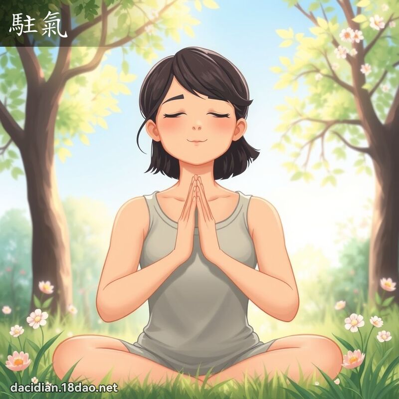 驻气 - 国语大辞典配图