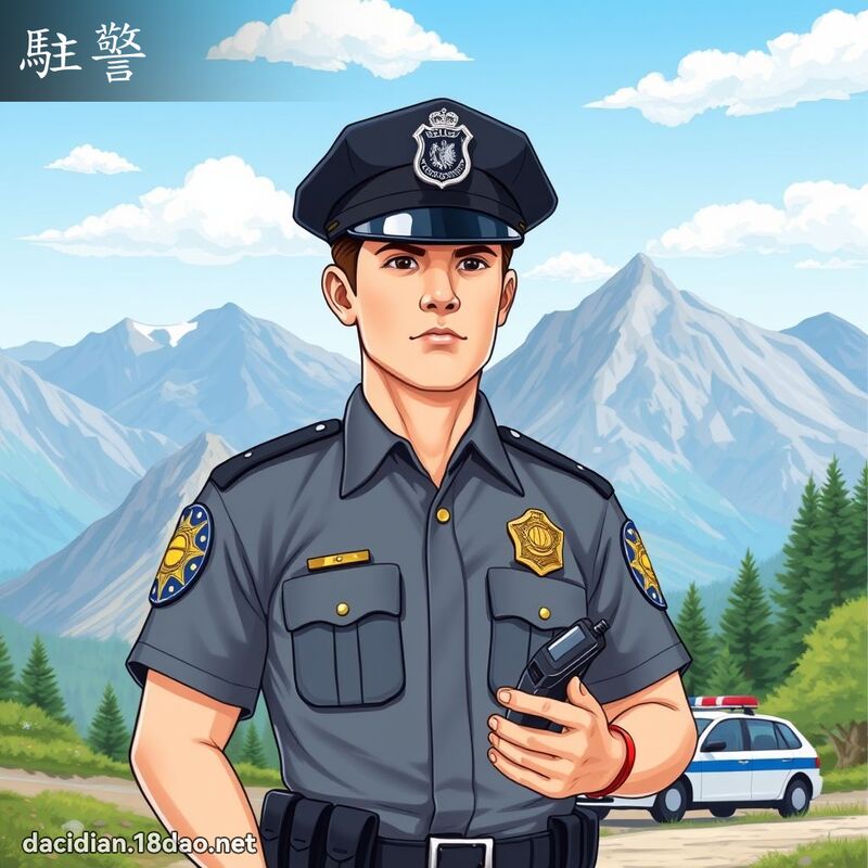 駐警 - 國語大辭典配圖