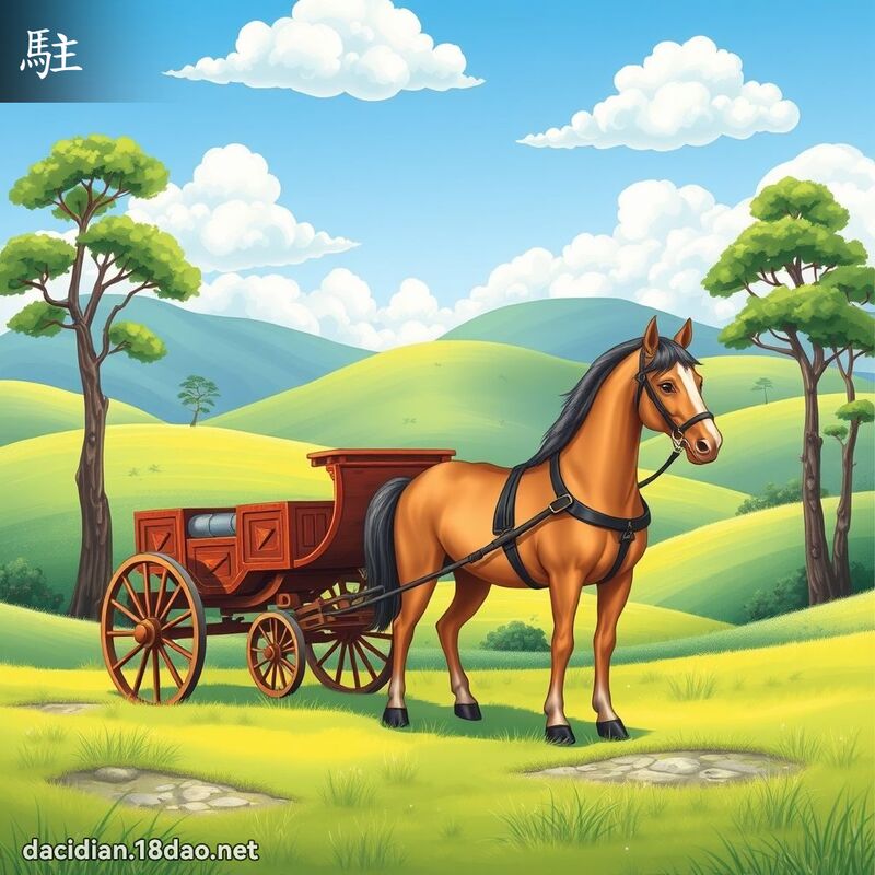 駐 - 國語大辭典配圖