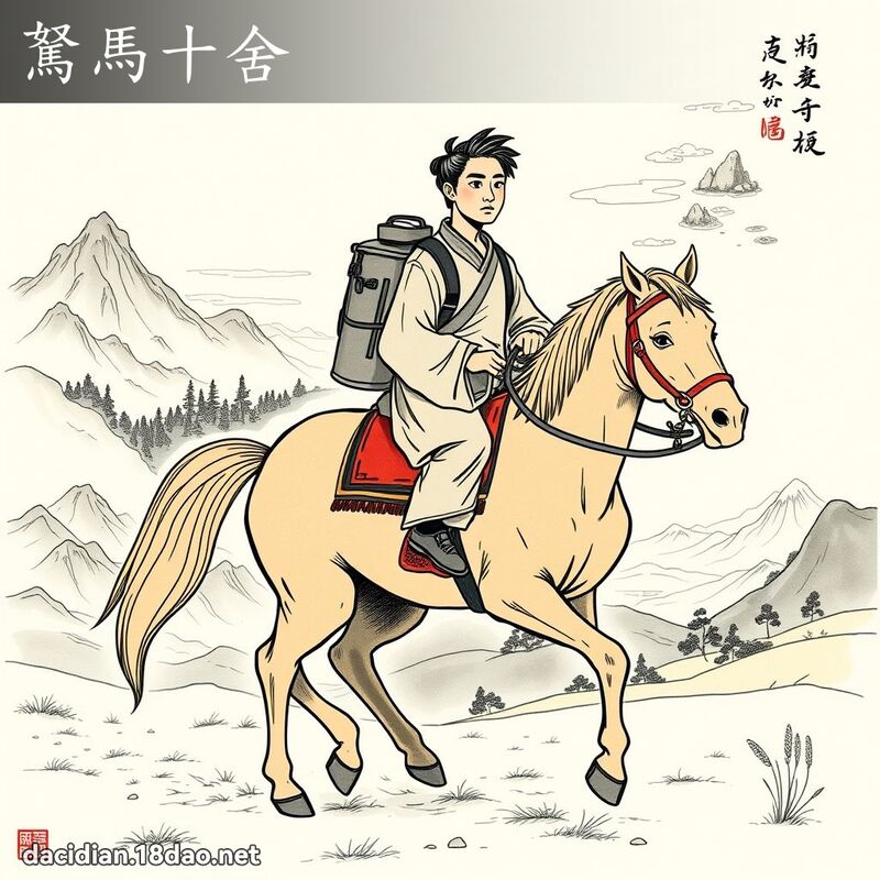 駑馬十舍 - 國語大辭典配圖