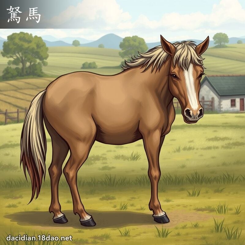 駑马 - 国语大辞典配图