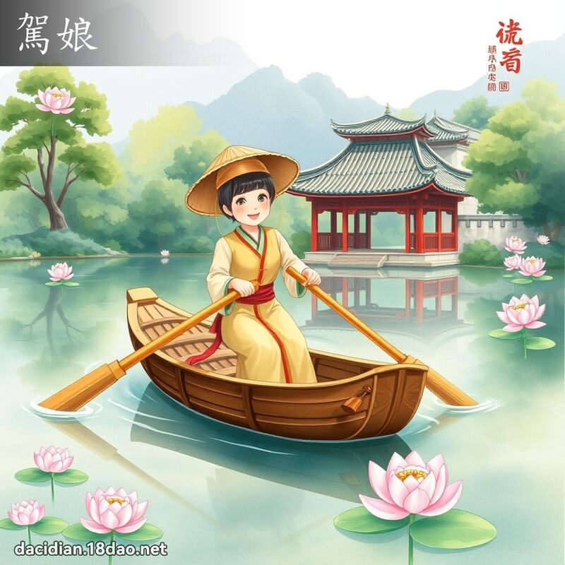 駕娘 - 國語大辭典配圖
