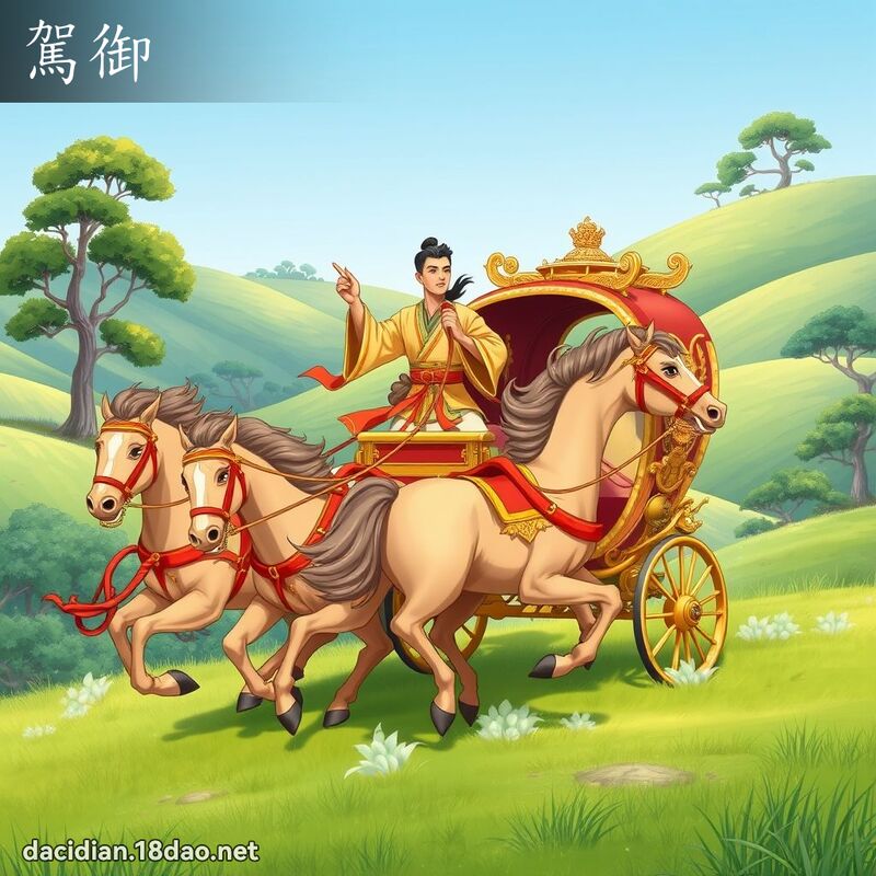 駕御 - 國語大辭典配圖