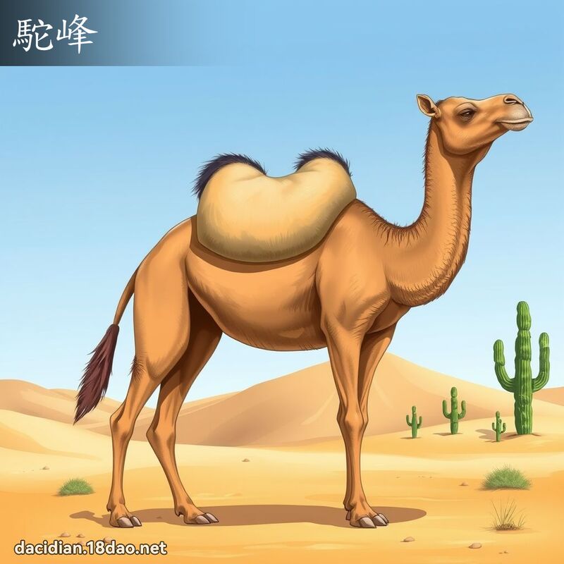 駝峰 - 國語大辭典配圖