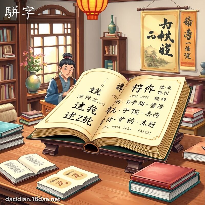 駢字 - 國語大辭典配圖