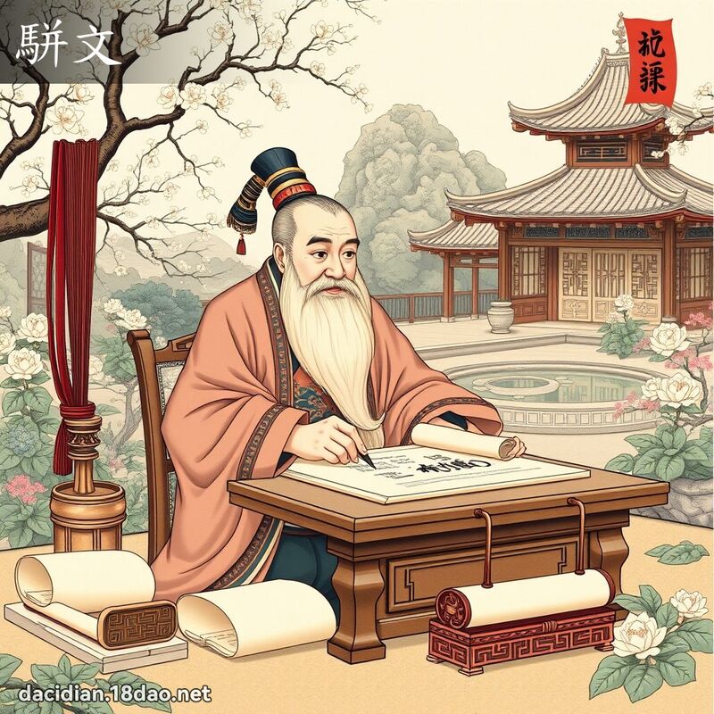 駢文 - 国语大辞典配图