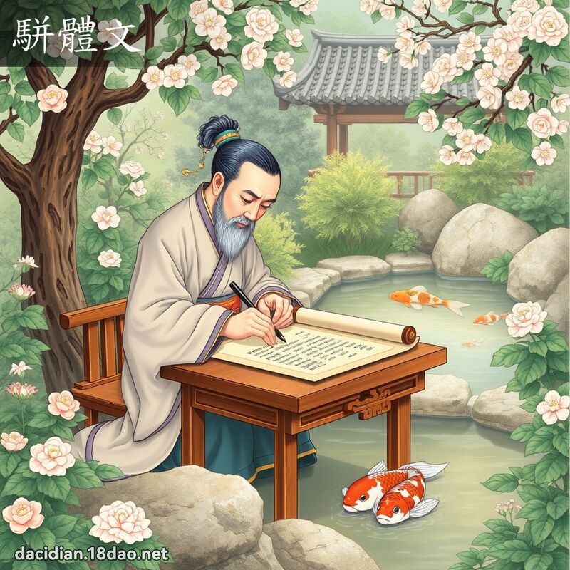 駢體文 - 國語大辭典配圖
