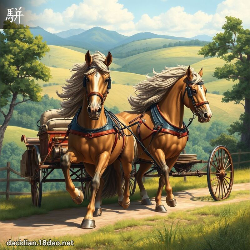 駢 - 國語大辭典配圖