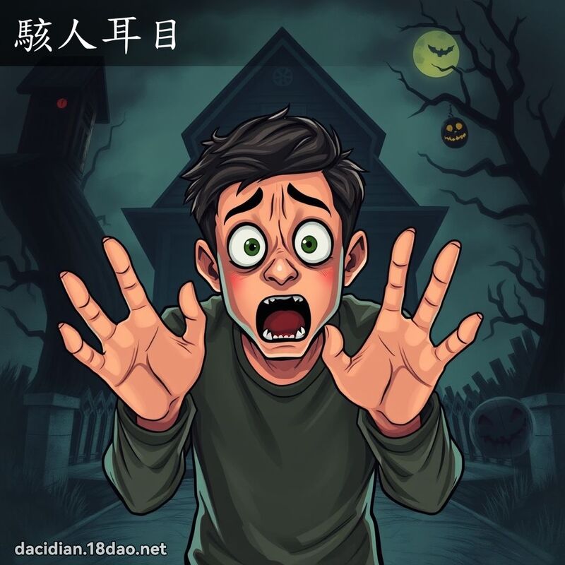 駭人耳目 - 國語大辭典配圖
