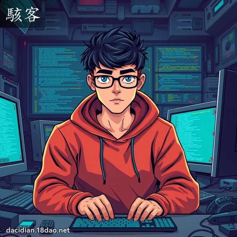 駭客 - 國語大辭典配圖