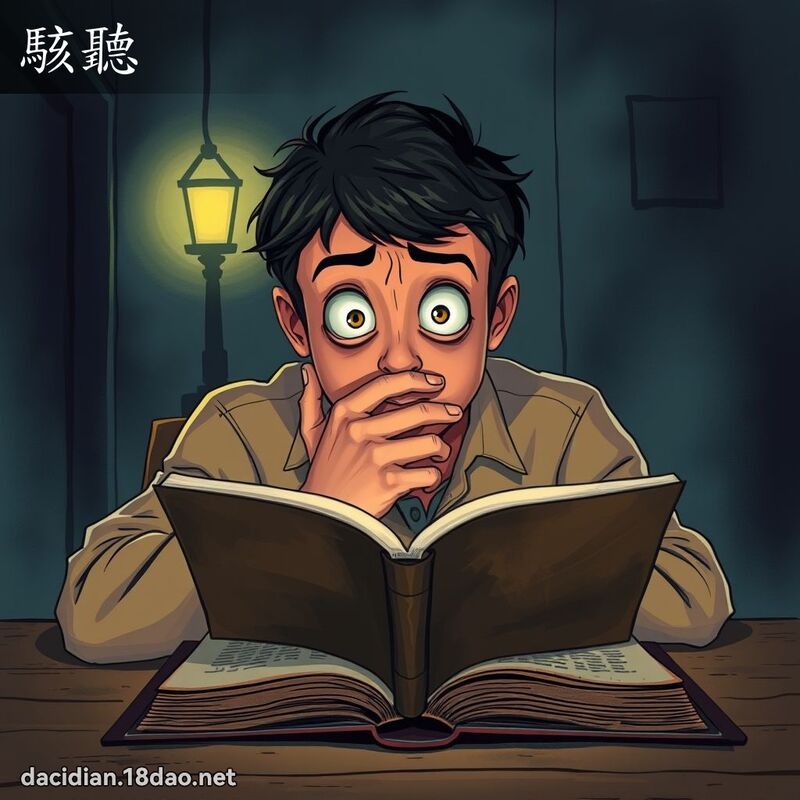 駭聽 - 國語大辭典配圖