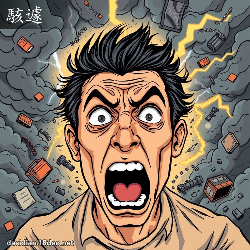 駭遽 - 國語大辭典配圖