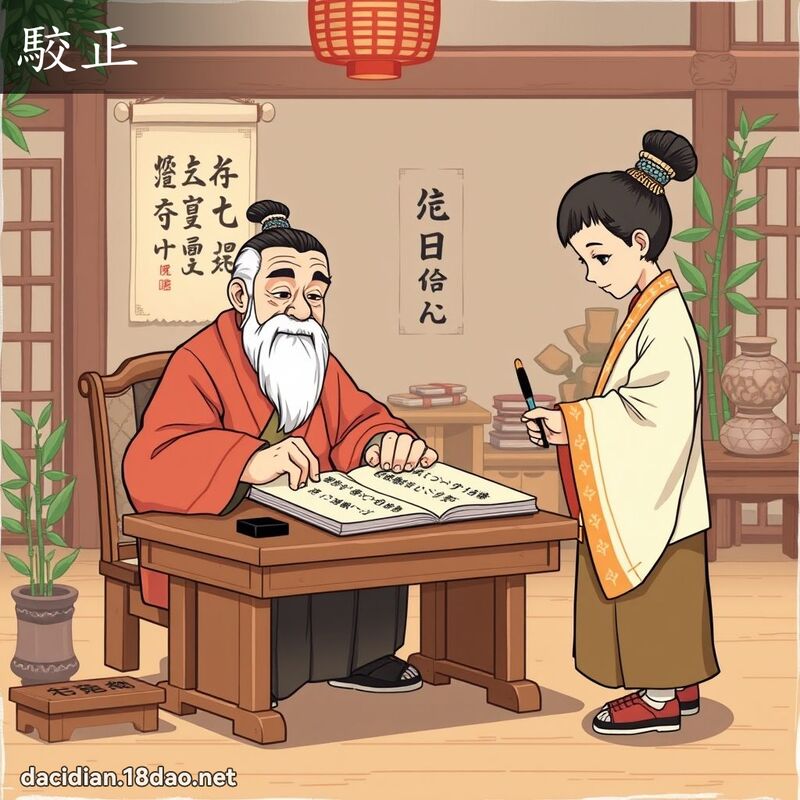 駮正 - 国语大辞典配图