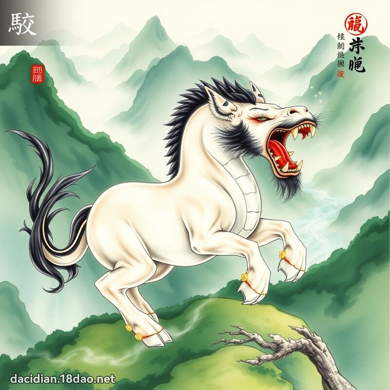 駮 - 國語大辭典配圖
