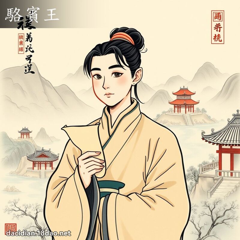 骆宾王 - 国语大辞典配图