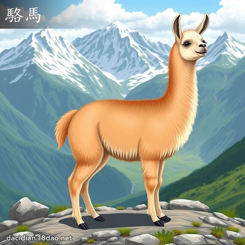 駱馬 - 國語大辭典配圖
