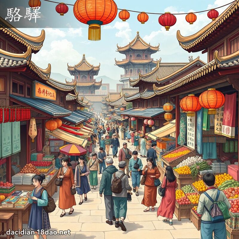 骆驛 - 国语大辞典配图