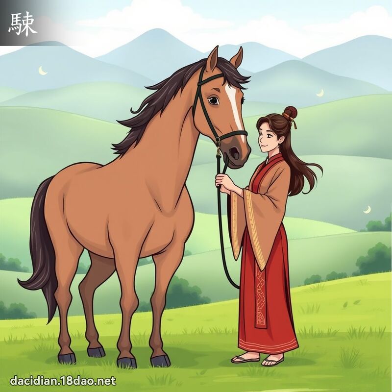 駷 - 國語大辭典配圖