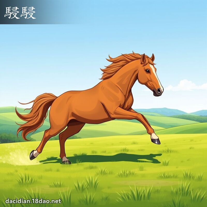 駸駸 - 國語大辭典配圖
