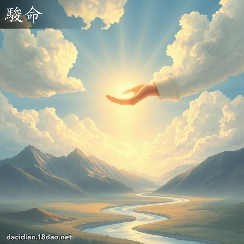 骏命 - 国语大辞典配图