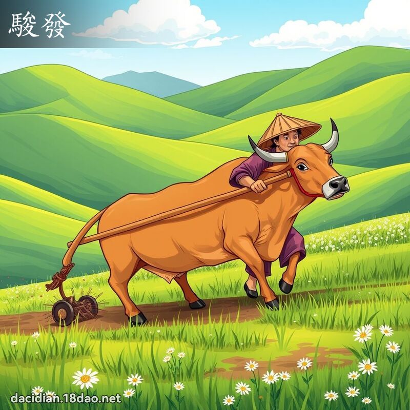 骏发 - 国语大辞典配图