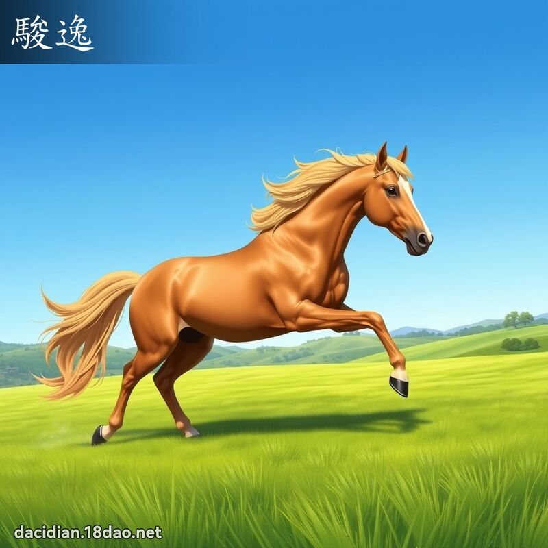 骏逸 - 国语大辞典配图