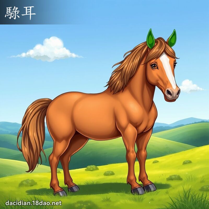 騄耳 - 國語大辭典配圖