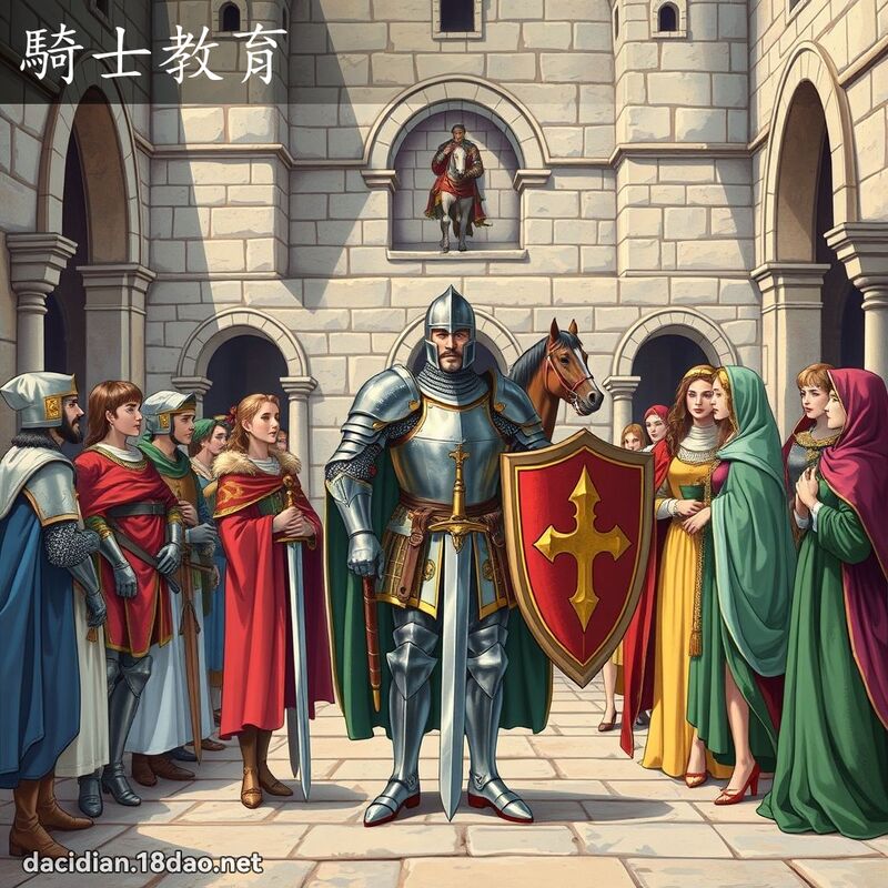 骑士教育 - 国语大辞典配图