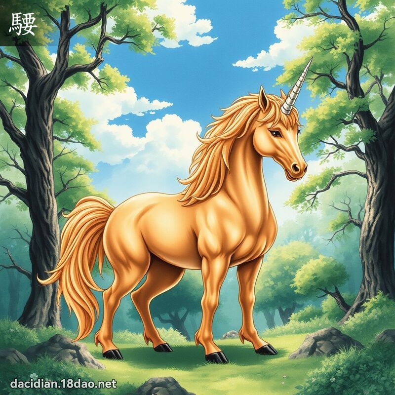 騕 - 國語大辭典配圖
