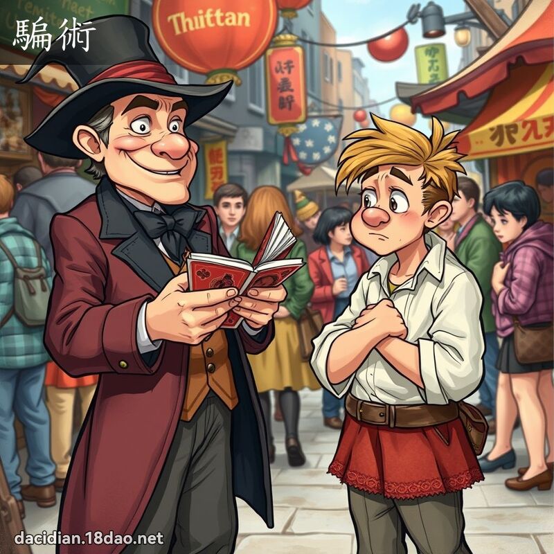 騙術 - 國語大辭典配圖
