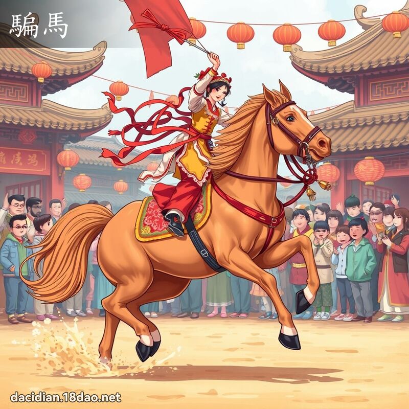 騙馬 - 國語大辭典配圖