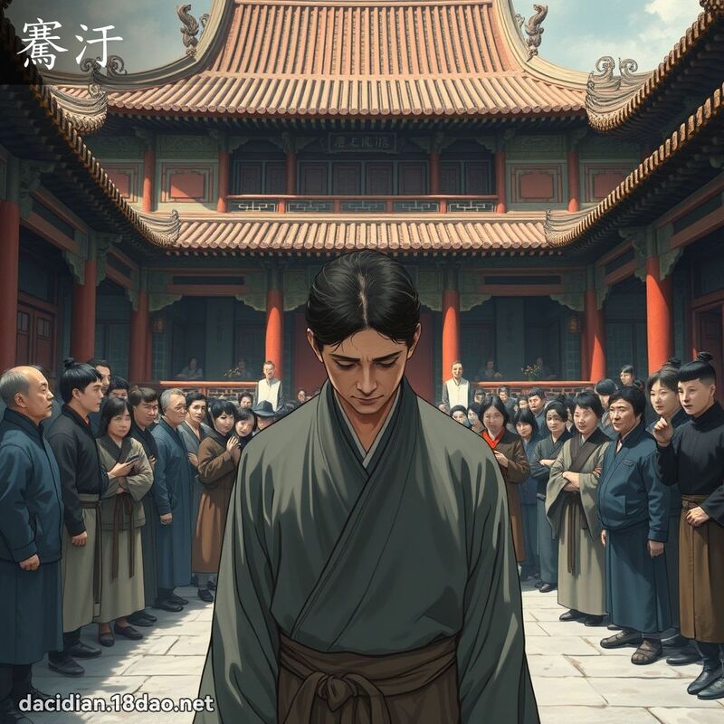 騫汙 - 国语大辞典配图