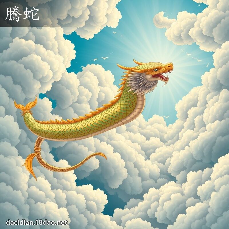 騰蛇 - 國語大辭典配圖