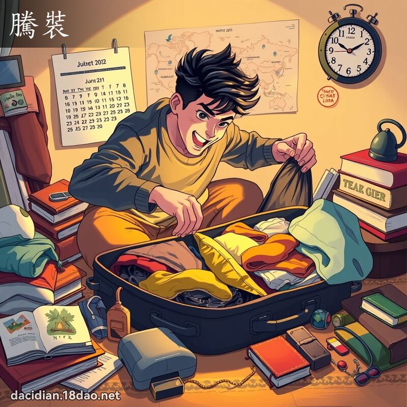 腾装 - 国语大辞典配图