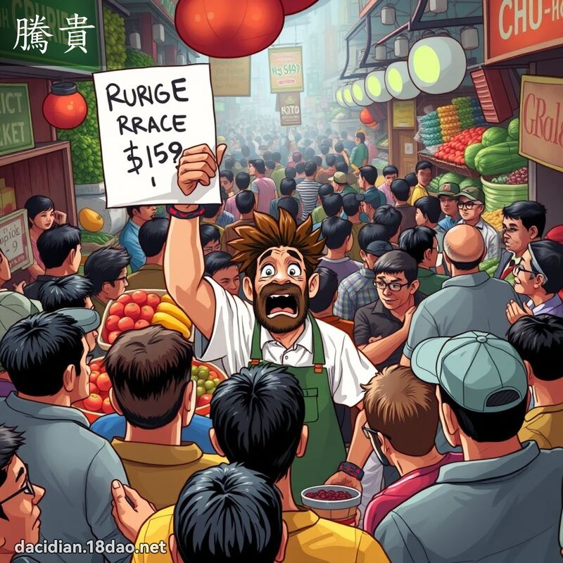 腾贵 - 国语大辞典配图