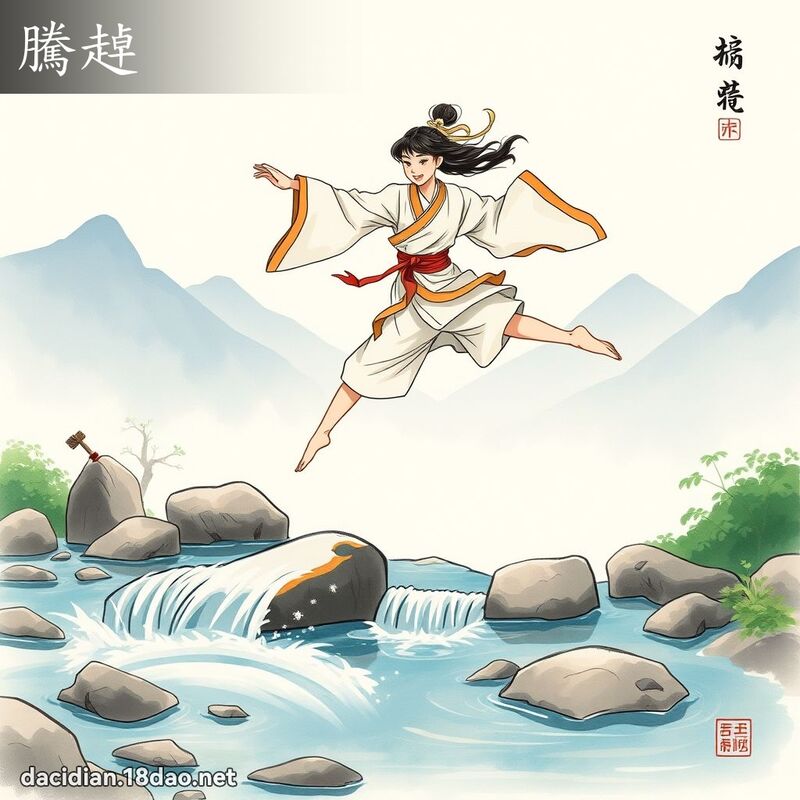 腾趠 - 国语大辞典配图