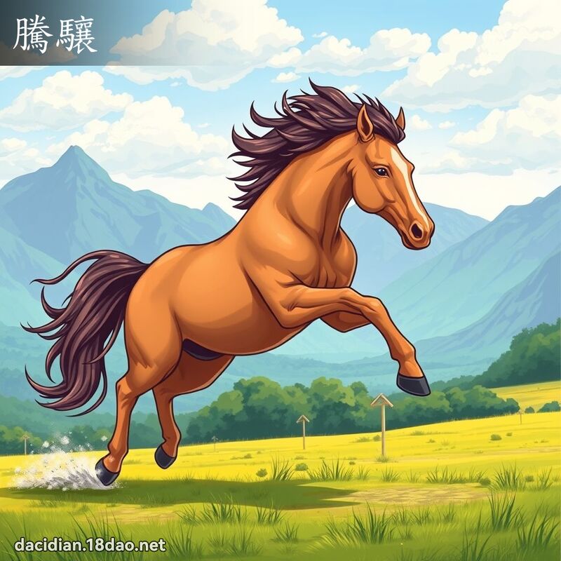 騰驤 - 國語大辭典配圖
