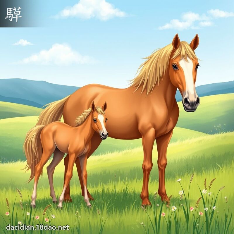 騲 - 國語大辭典配圖