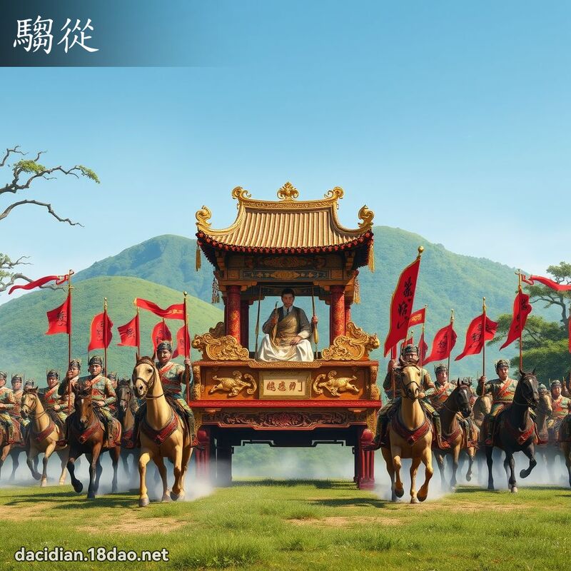 騶从 - 国语大辞典配图