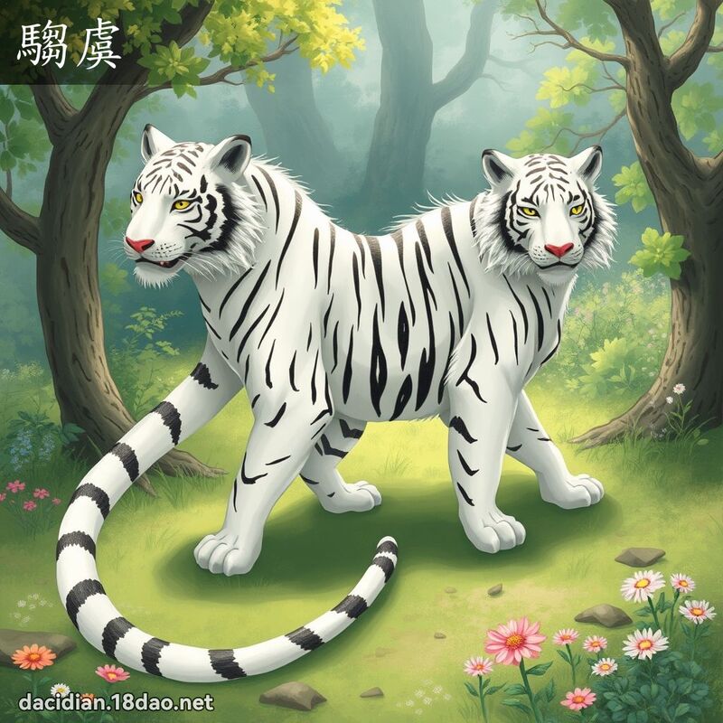 騶虞 - 国语大辞典配图