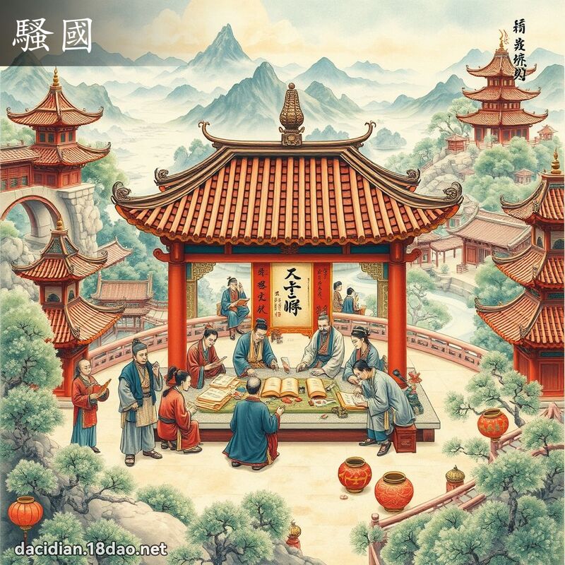 骚国 - 国语大辞典配图
