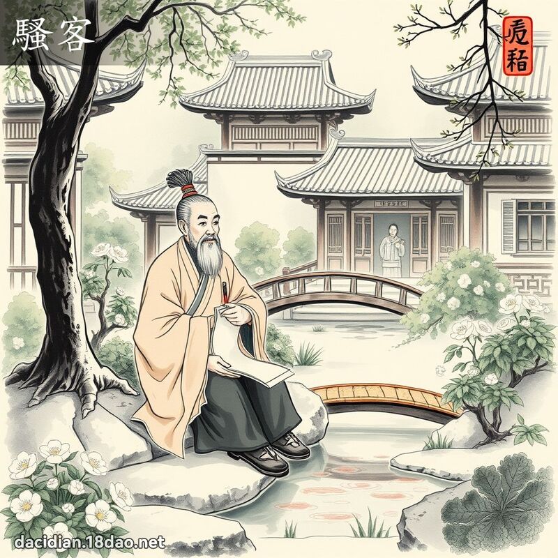 騷客 - 國語大辭典配圖