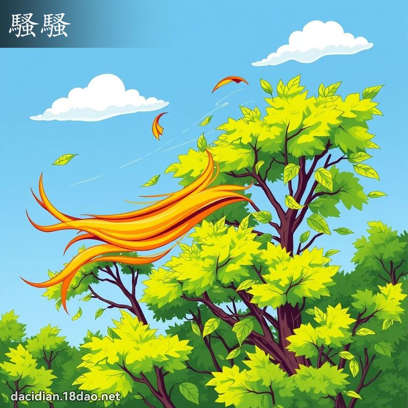 骚骚 - 国语大辞典配图
