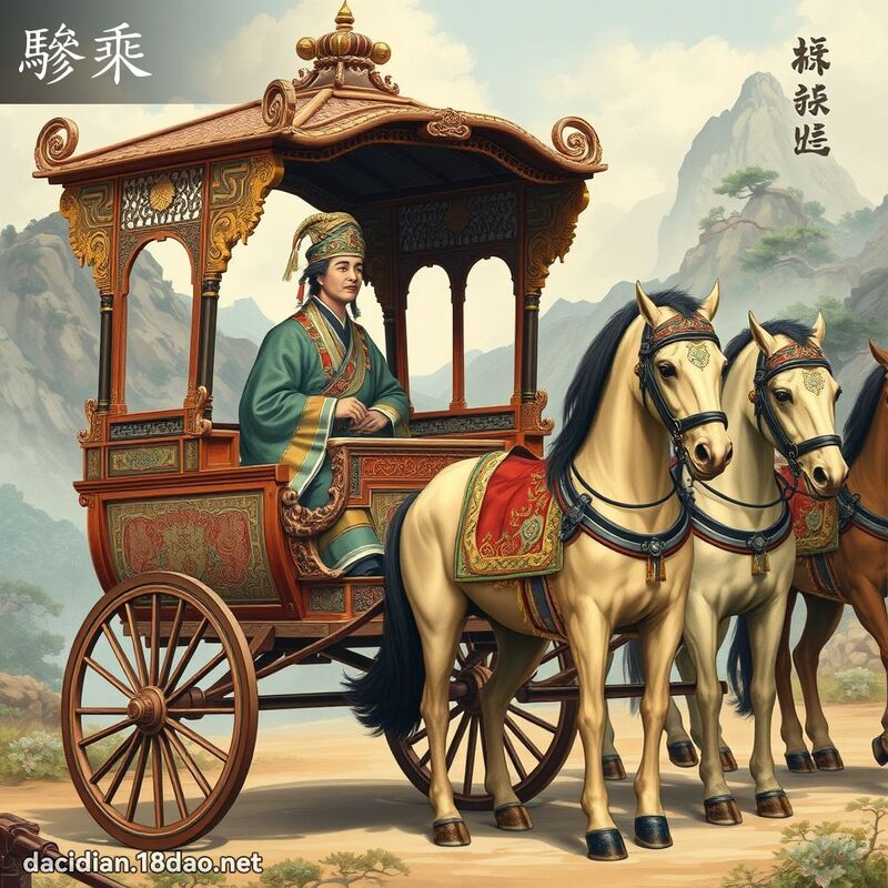 驂乘 - 國語大辭典配圖